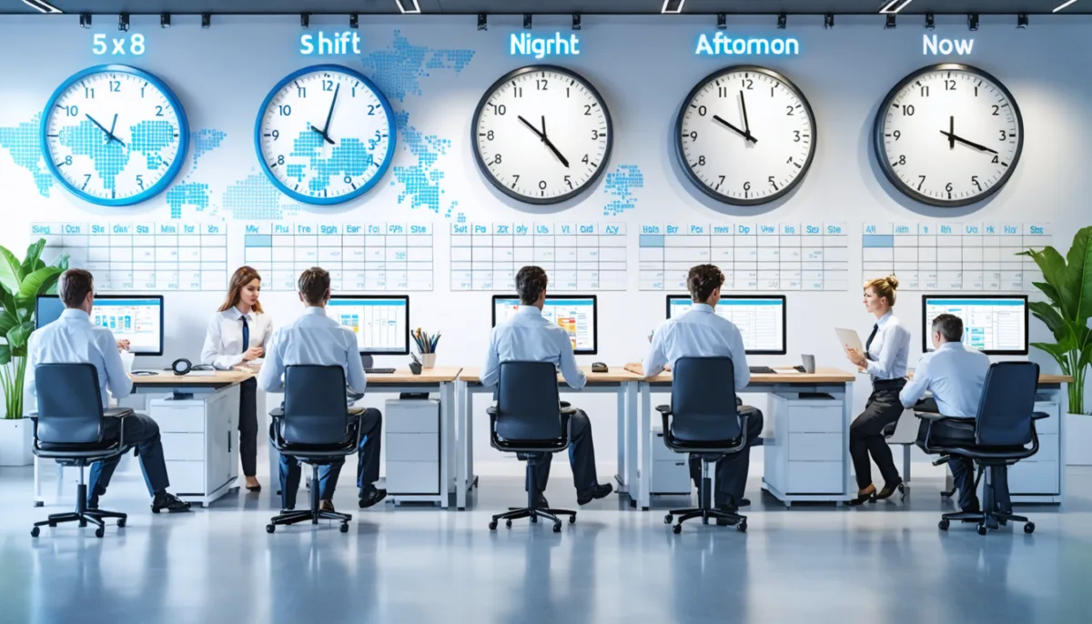 découvrez comment fonctionnent les horaires en équipes avec la méthode 5 x 8, ses avantages et son impact sur l'organisation du travail.