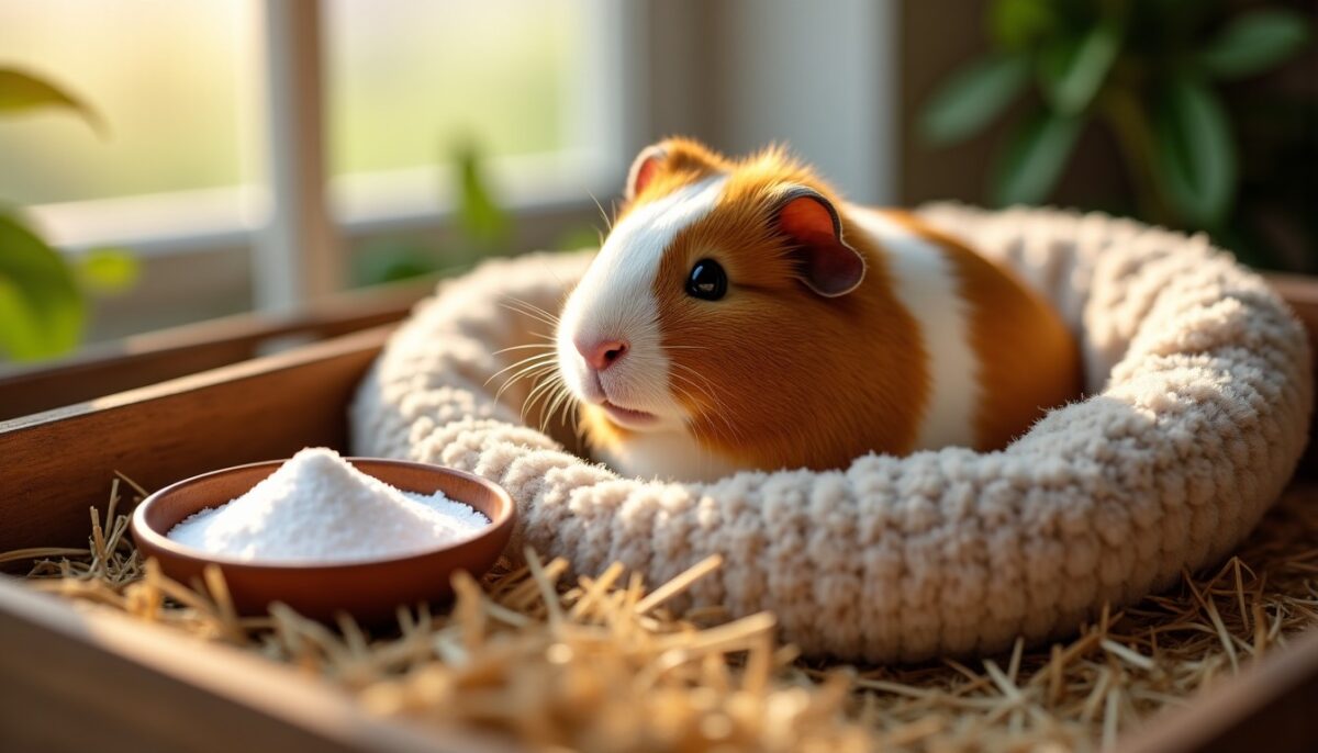 Le bicarbonate de soude : une solution naturelle pour le bien-être des cochons d’Inde