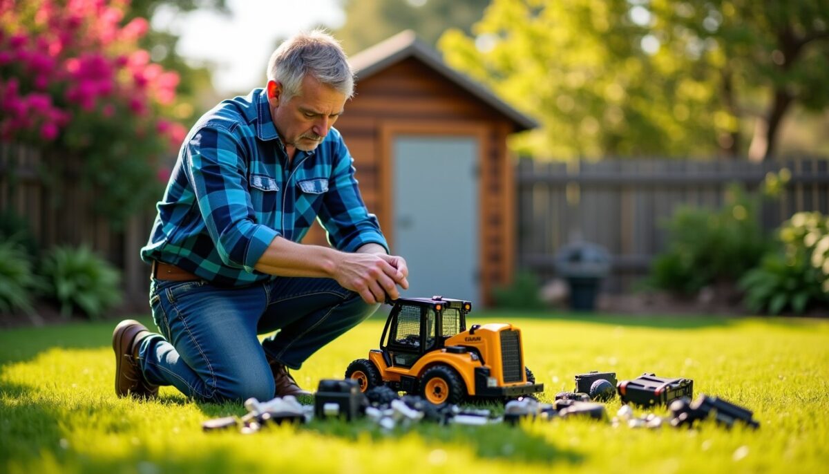 Assembler soi-même sa mini-pelle en kit : guide pratique et astuces